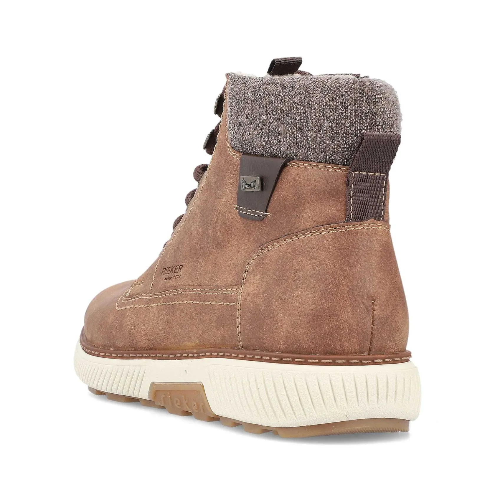 Rieker Boots-Men'S Corded Boots Coffee Brown