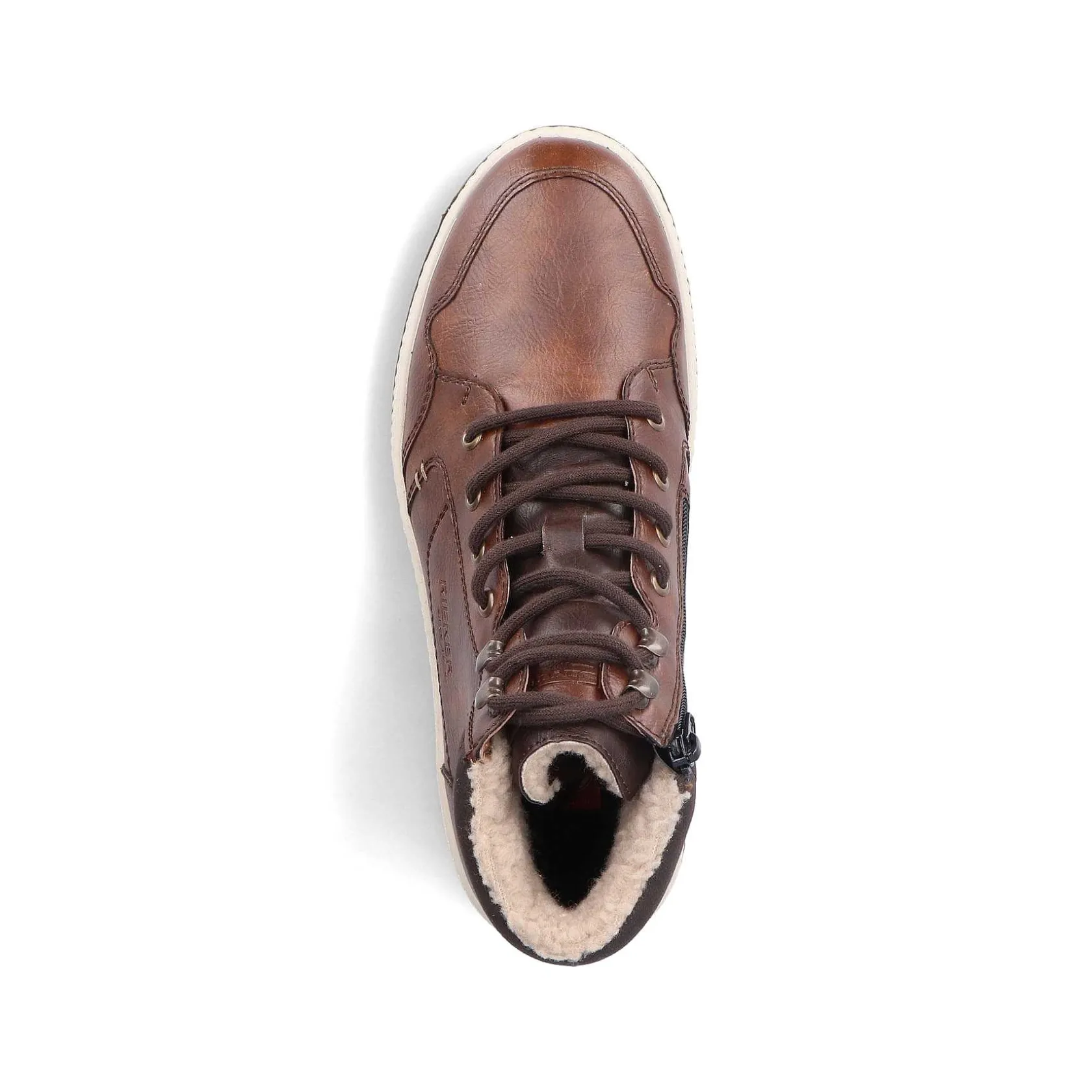 Rieker Boots-Men'S Corded Boots, Nut Brown