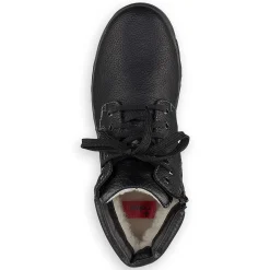 Rieker Boots-Men'S Corded Boots Deep Black