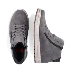 Rieker Boots-Men'S Corded Boots Moon Grey