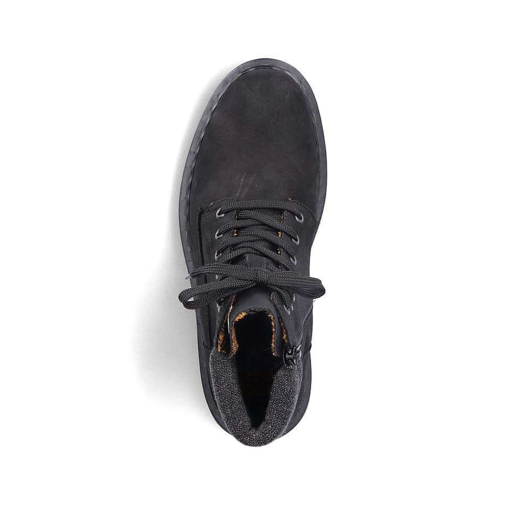 Rieker Boots-Men'S Corded Boots Deep Black