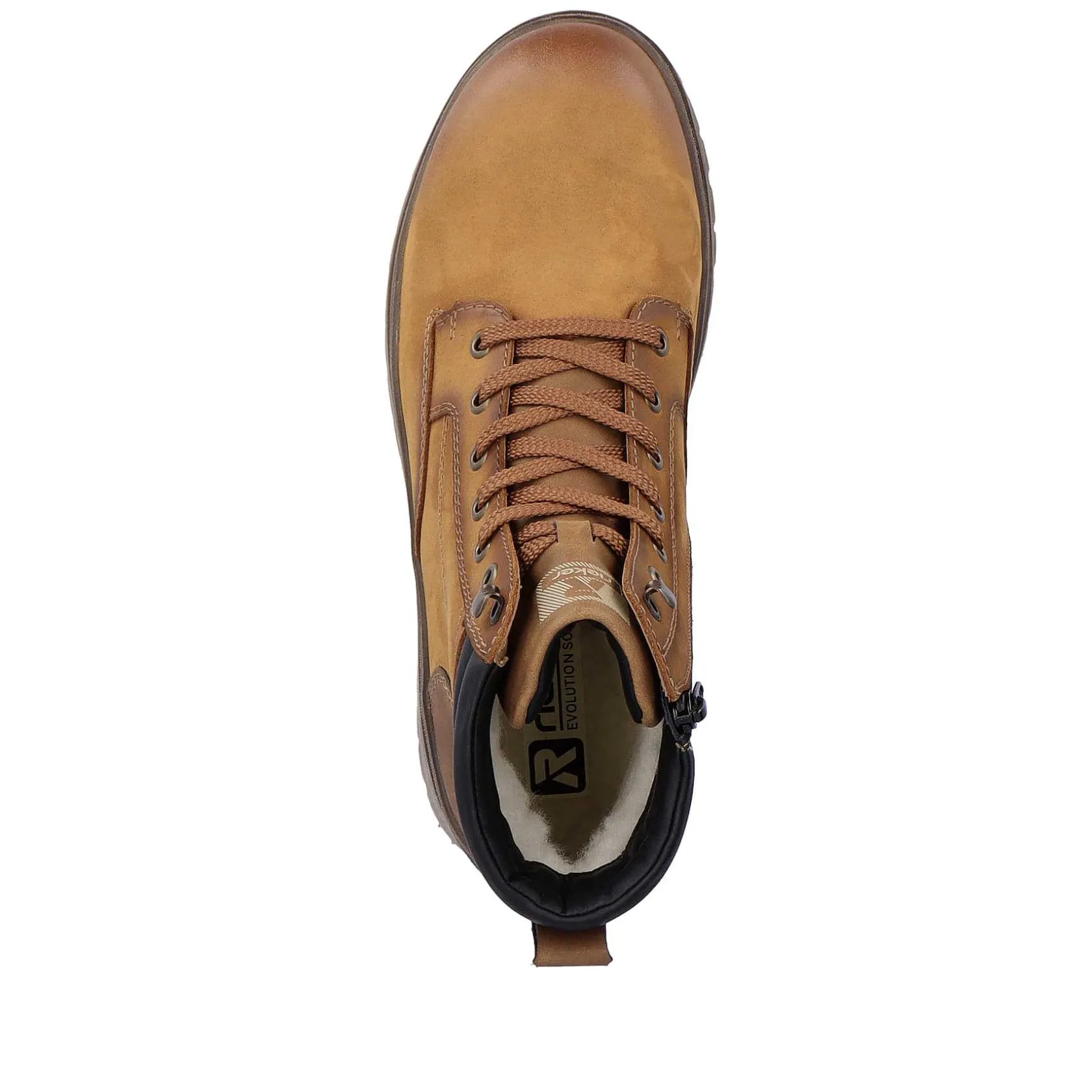 Rieker Boots-Men'S Corded Boots Wood Brown