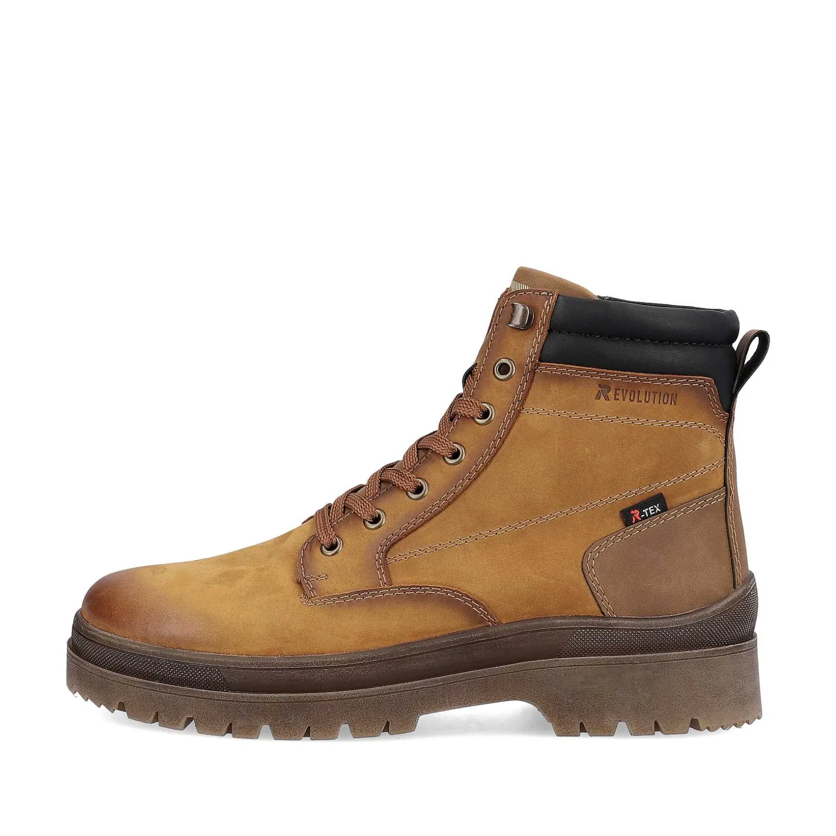 Rieker Boots-Men'S Corded Boots Wood Brown