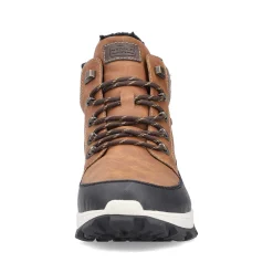 Rieker Boots-Men'S Corded Boots Caramel Brown
