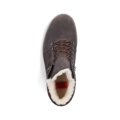 Rieker Boots-Men'S Corded Boots Coffee Brown