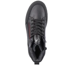 Rieker Boots-Men'S Corded Boots Deep Black