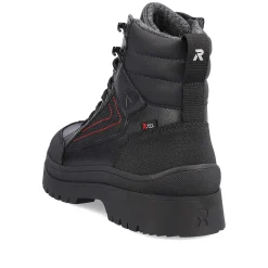 Rieker Boots-Men'S Corded Boots Deep Black