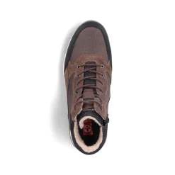 Rieker Boots-Men'S Corded Boots, Nut Brown