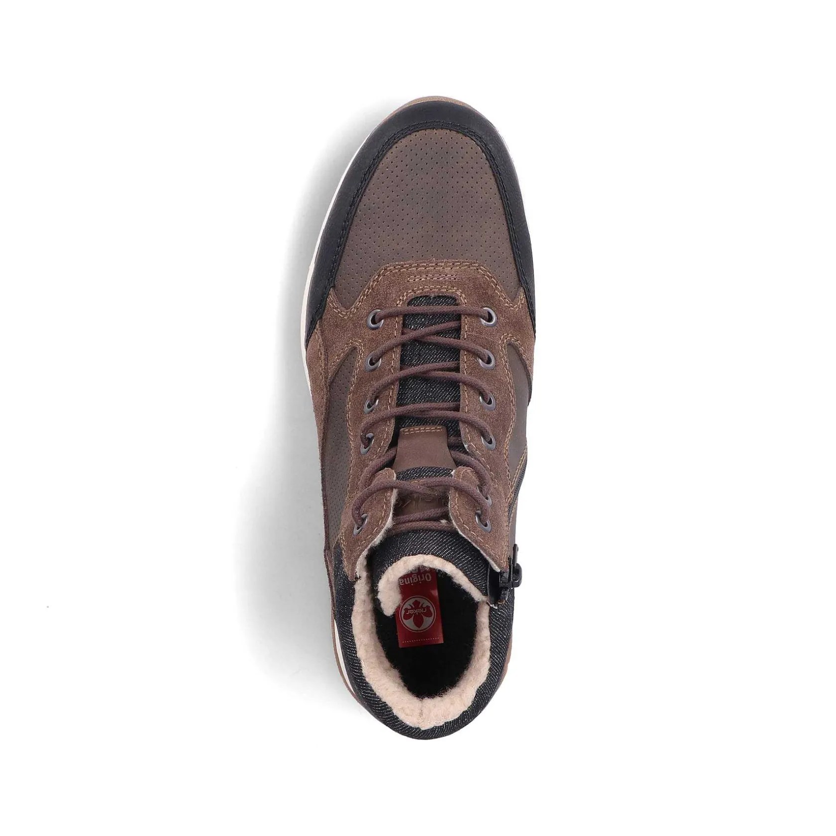 Rieker Boots-Men'S Corded Boots, Nut Brown