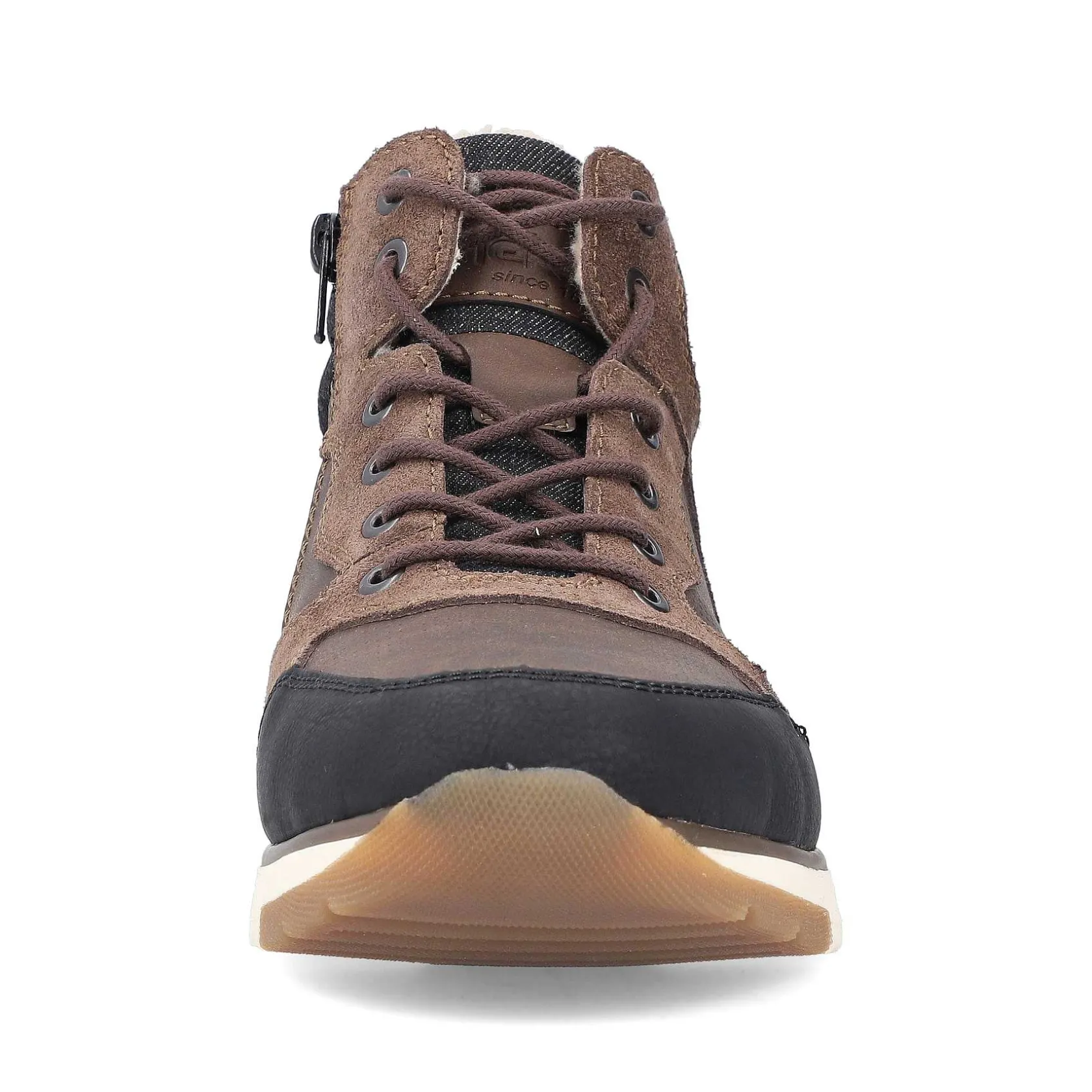 Rieker Boots-Men'S Corded Boots, Nut Brown