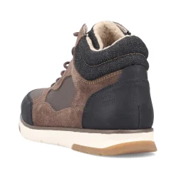 Rieker Boots-Men'S Corded Boots, Nut Brown