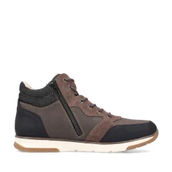 Rieker Boots-Men'S Corded Boots, Nut Brown