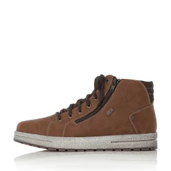 Rieker Boots-Men'S Corded Boots Chestnut Brown