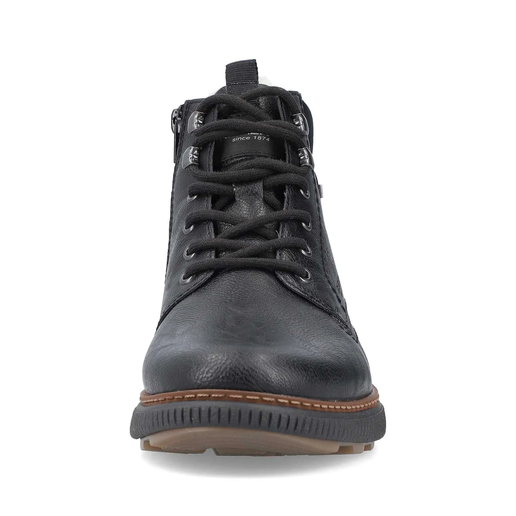 Rieker Boots-Men'S Corded Boots Night Black