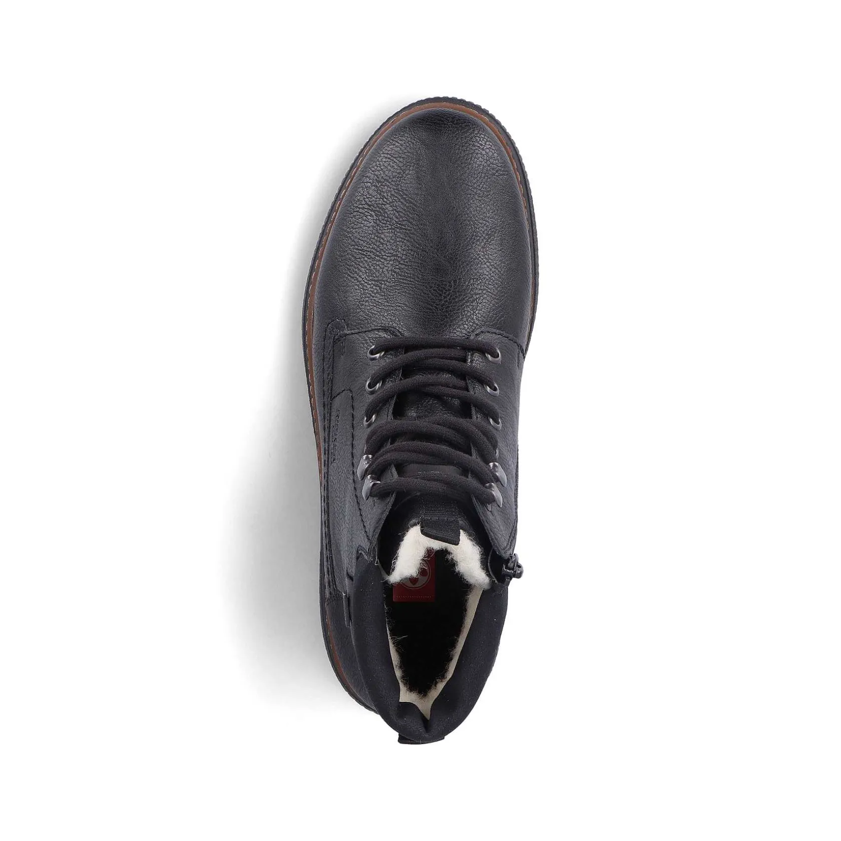 Rieker Boots-Men'S Corded Boots Night Black