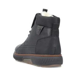 Rieker Boots-Men'S Corded Boots Night Black