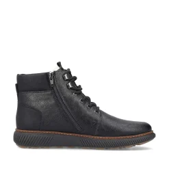 Rieker Boots-Men'S Corded Boots Night Black