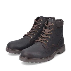 Rieker Boots-Men'S Corded Boots Dark Brown