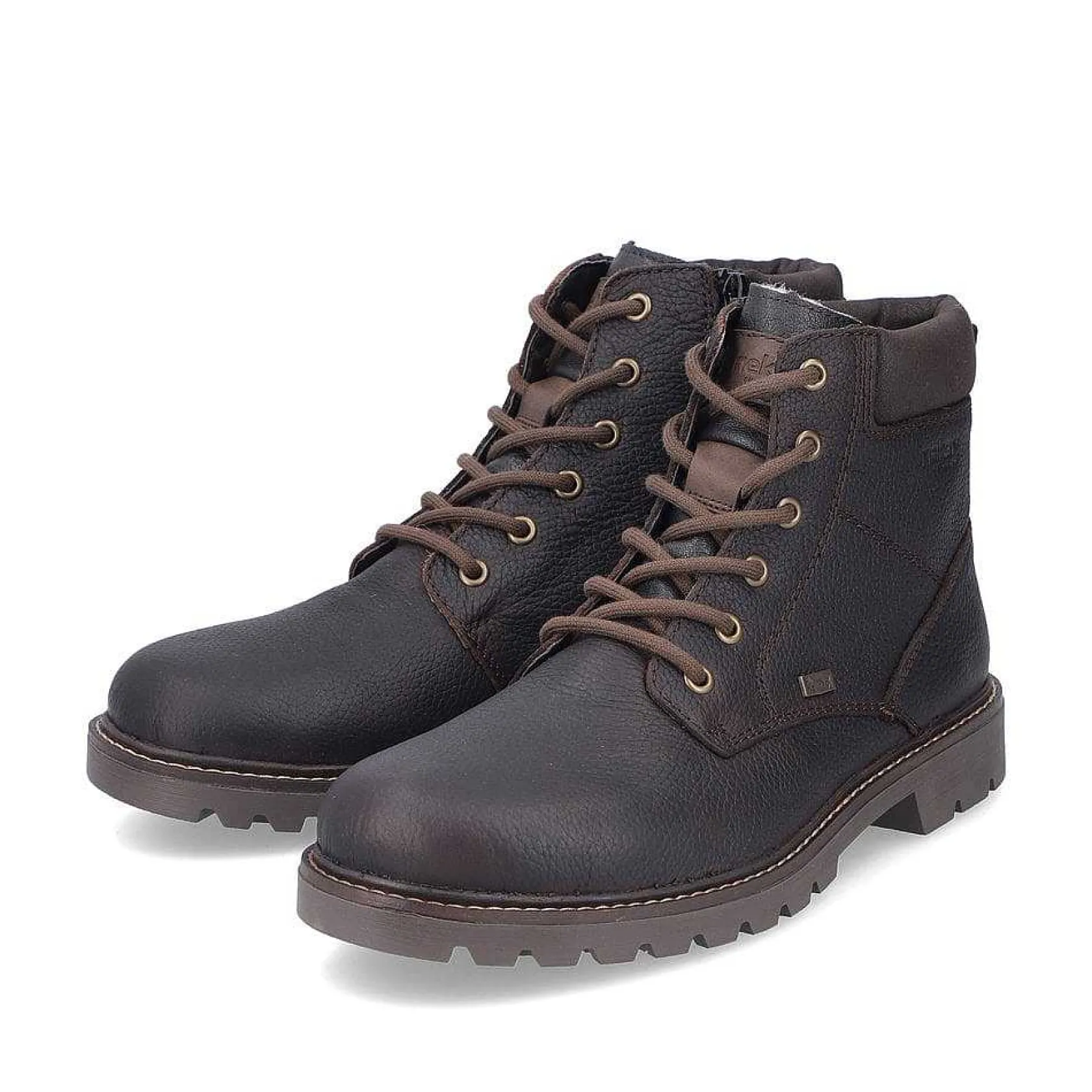Rieker Boots-Men'S Corded Boots Dark Brown