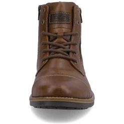 Rieker Boots-Men'S Corded Boots Chocolate Brown