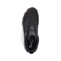 Rieker Boots-Men'S Corded Boots Asphalt Black