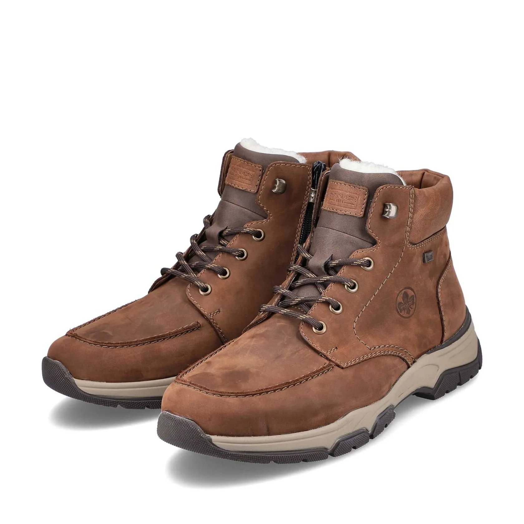 Rieker Boots-Men'S Corded Boots Cinnamon Brown