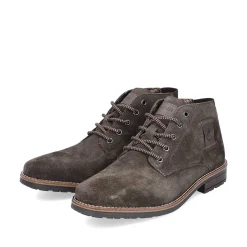 Rieker Boots-Men'S Corded Boots, Nut Brown