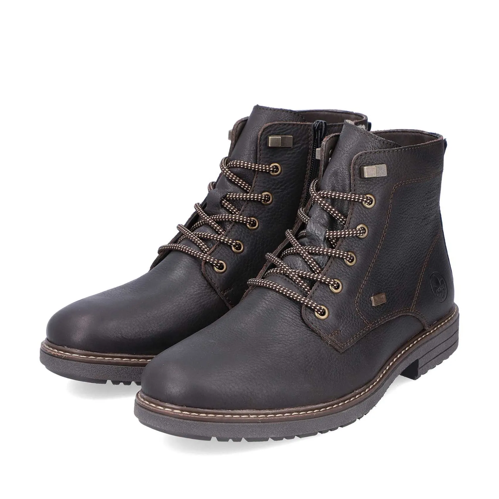 Rieker Boots-Men'S Corded Boots Coffee Brown
