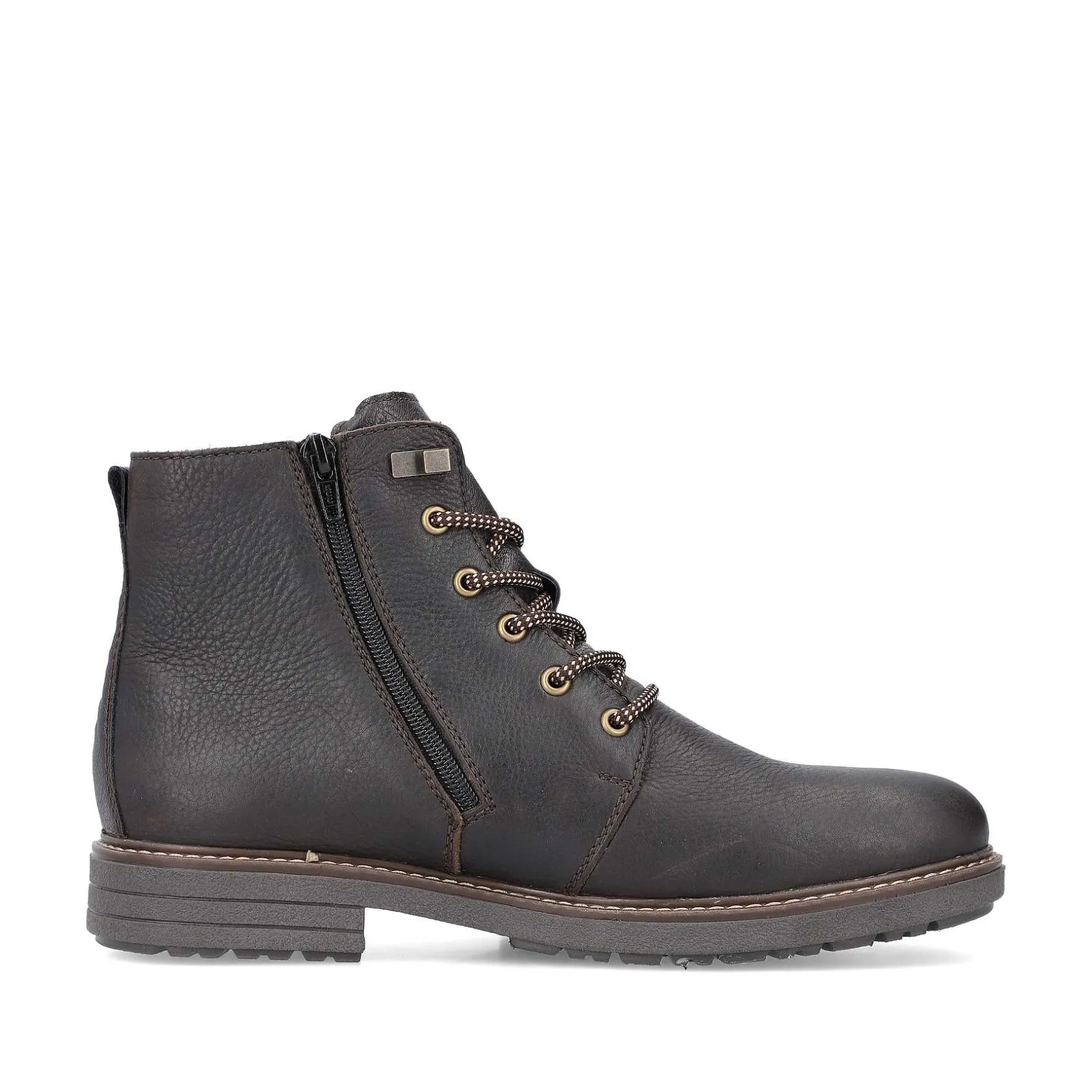 Rieker Boots-Men'S Corded Boots Coffee Brown
