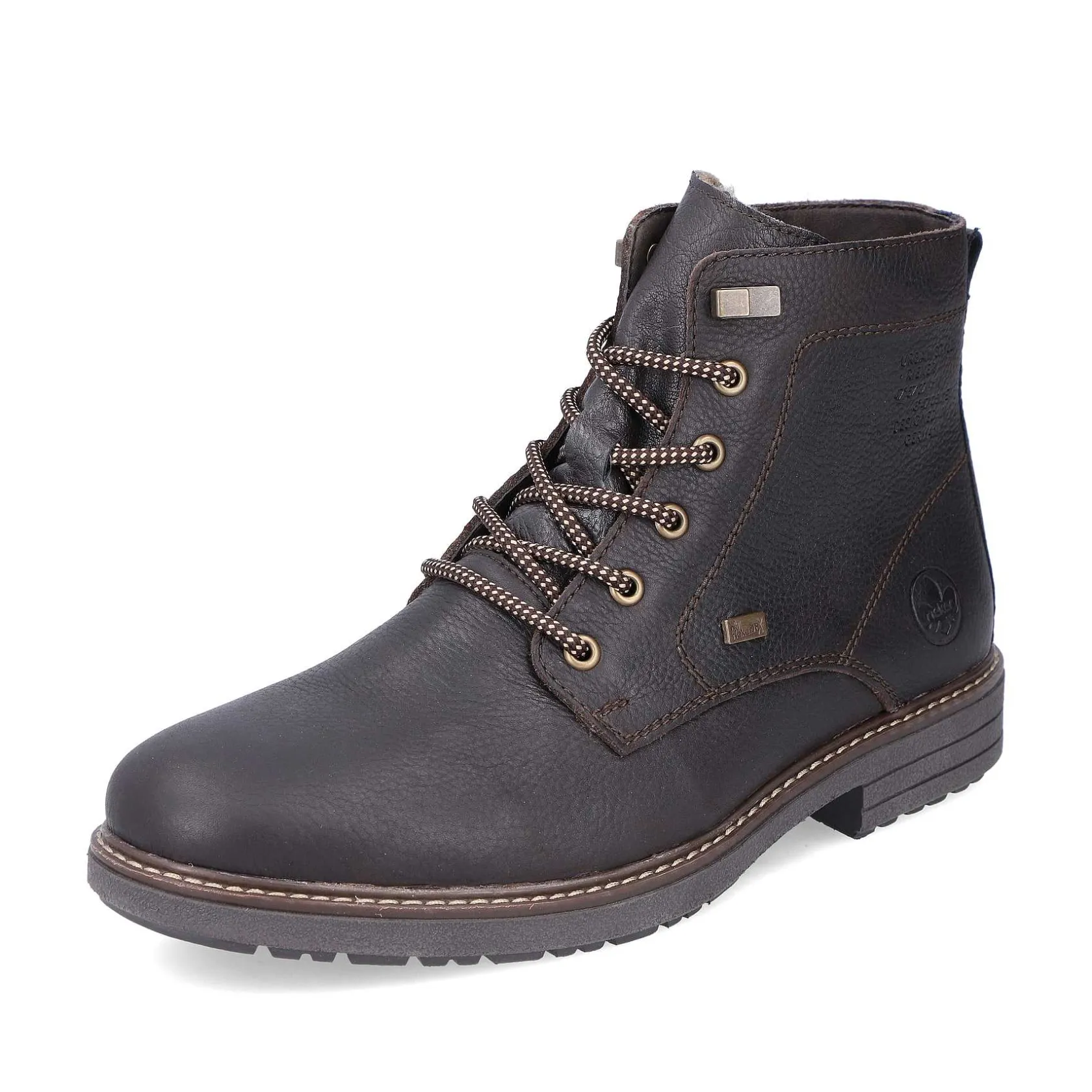 Rieker Boots-Men'S Corded Boots Coffee Brown