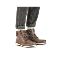Rieker Boots-Men'S Corded Boots Tobacco Brown