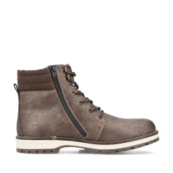 Rieker Boots-Men'S Corded Boots Tobacco Brown