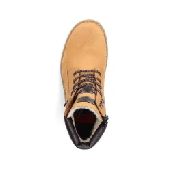 Rieker Boots-Men'S Corded Boots Golden Yellow