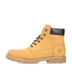 Rieker Boots-Men'S Corded Boots Golden Yellow