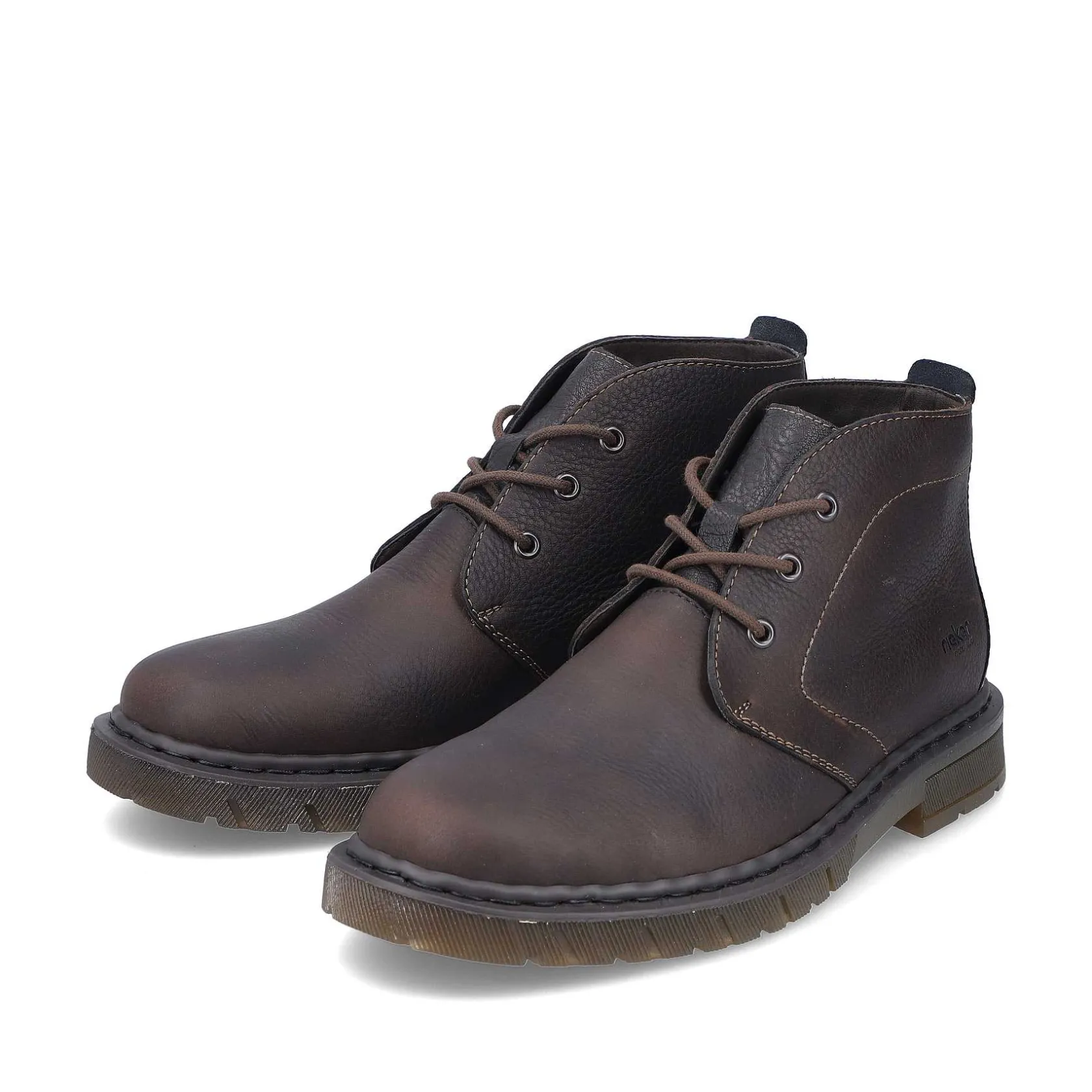Rieker Boots-Men'S Corded Boots Dark Brown