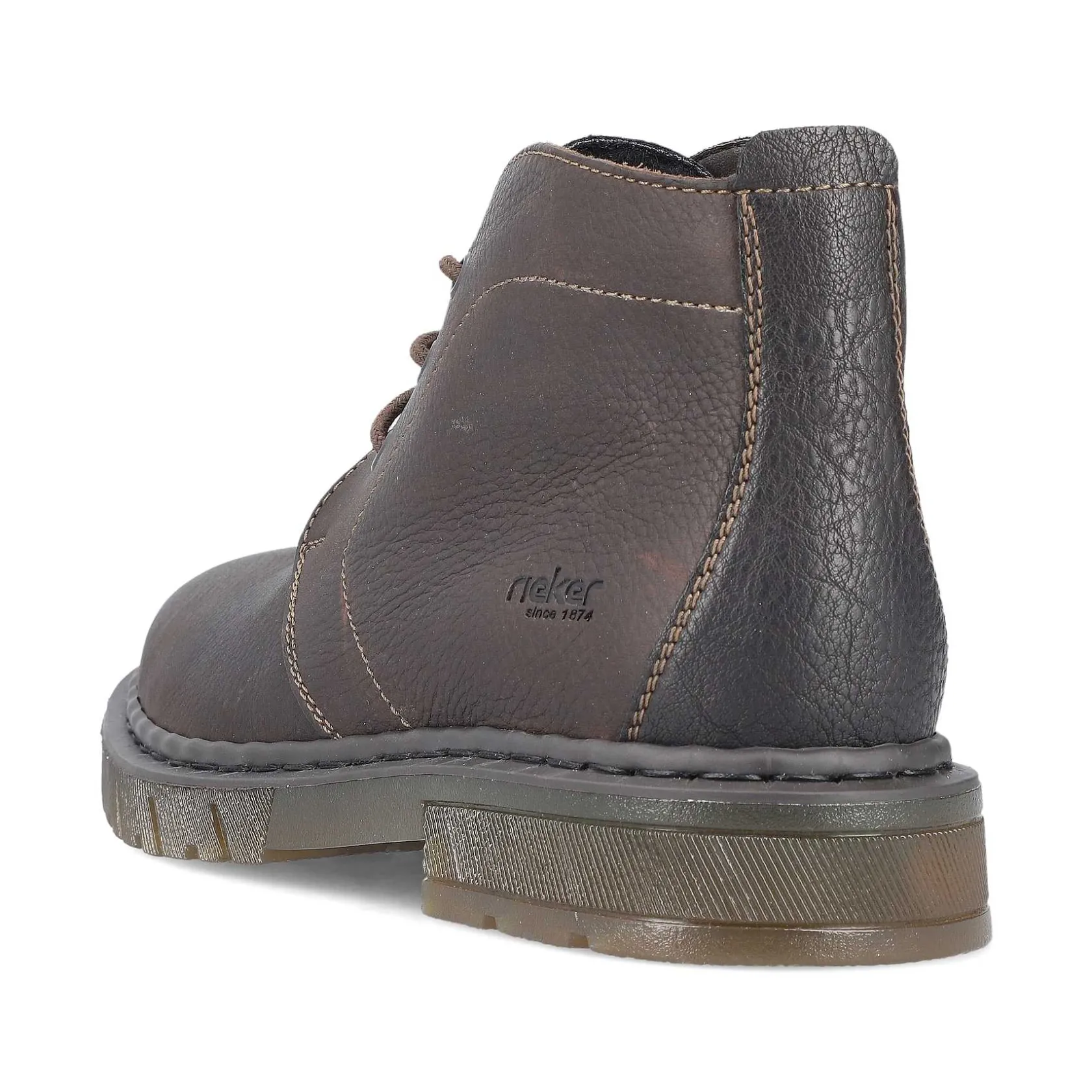 Rieker Boots-Men'S Corded Boots Dark Brown