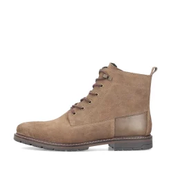 Rieker Boots-Men'S Corded Boots Sand Brown