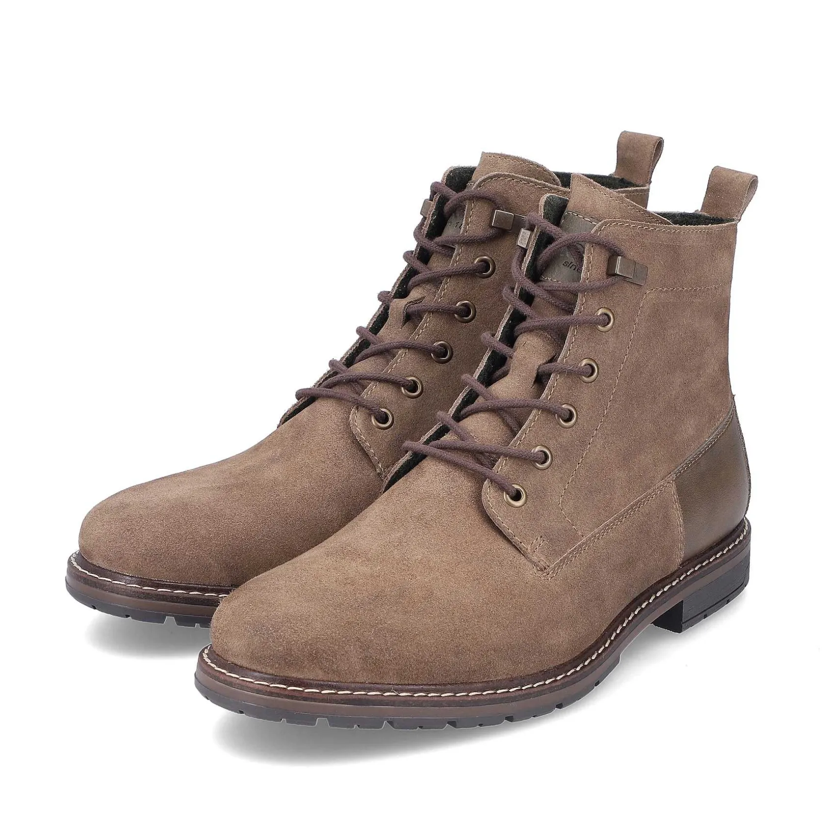 Rieker Boots-Men'S Corded Boots Sand Brown