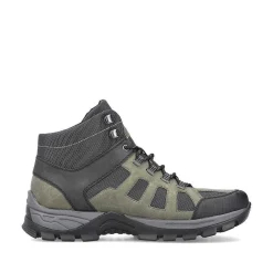 Rieker Boots-Men'S Corded Boots, Khaki Green