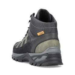 Rieker Boots-Men'S Corded Boots, Khaki Green