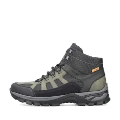 Rieker Boots-Men'S Corded Boots, Khaki Green