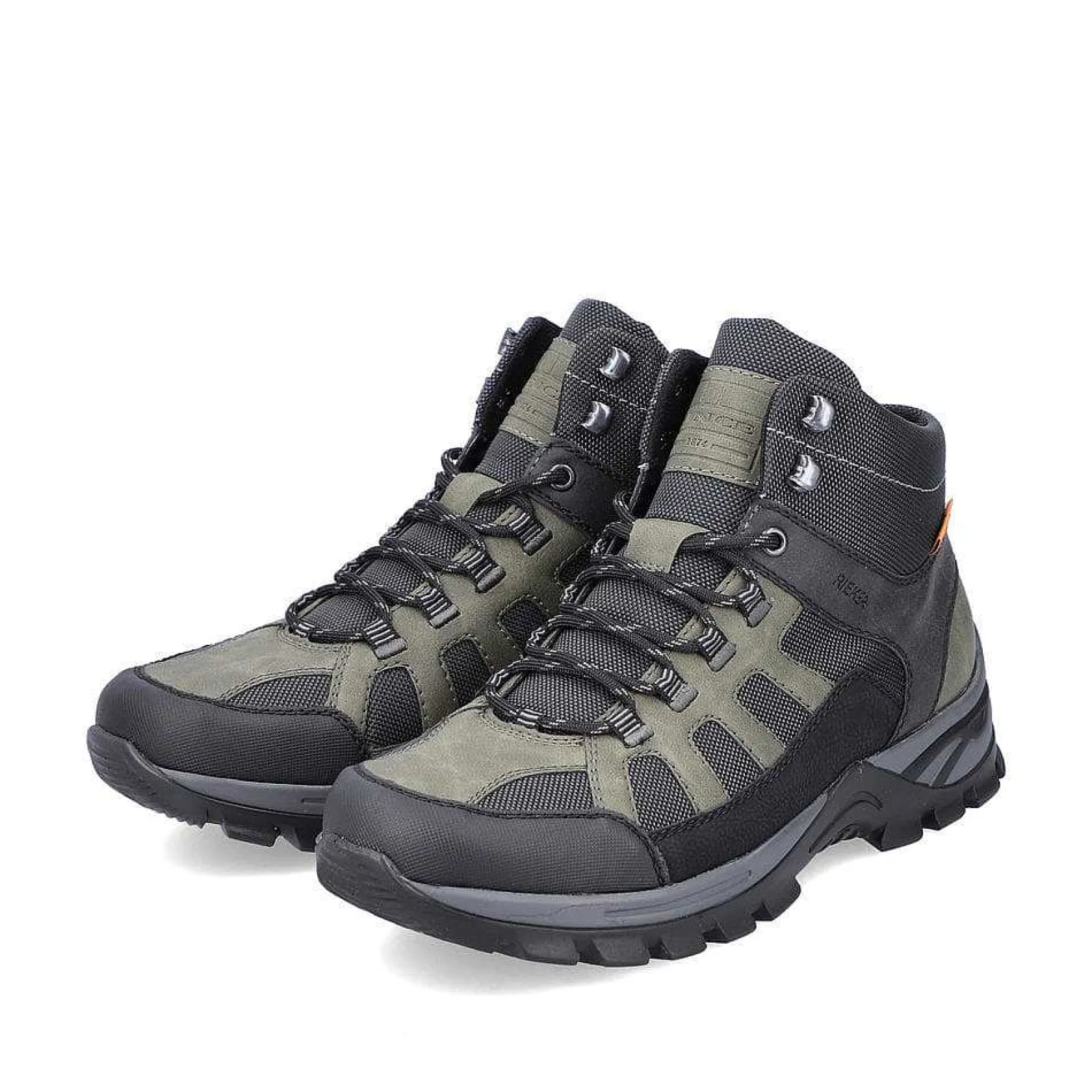 Rieker Boots-Men'S Corded Boots, Khaki Green