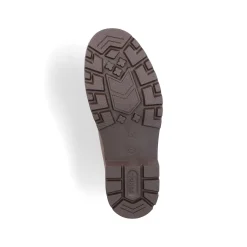Rieker Boots-Men'S Corded Boots Grey-Brown