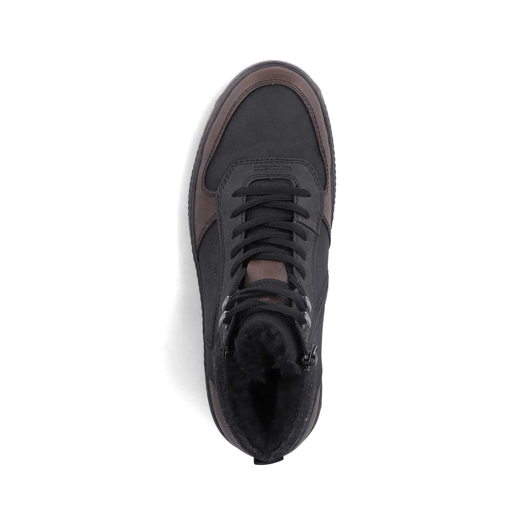 Rieker Boots-Men'S Corded Boots Asphalt Black