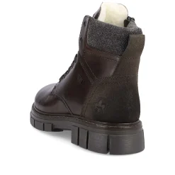 Rieker Boots-Men'S Corded Boots Dark Brown