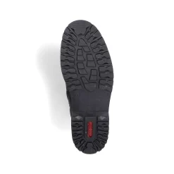 Rieker Boots-Men'S Corded Boots Asphalt Black