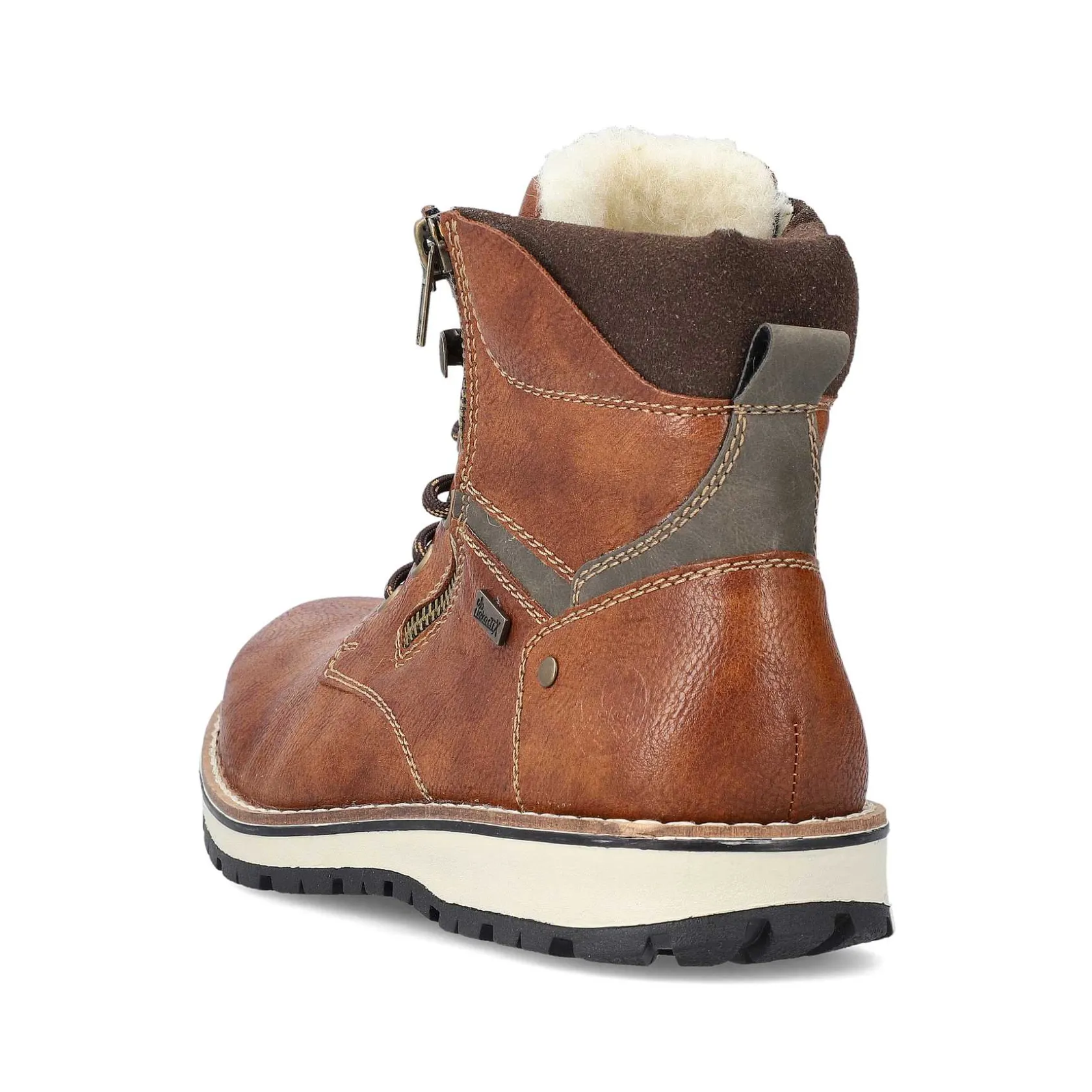 Rieker Boots-Men'S Corded Boots Caramel Brown