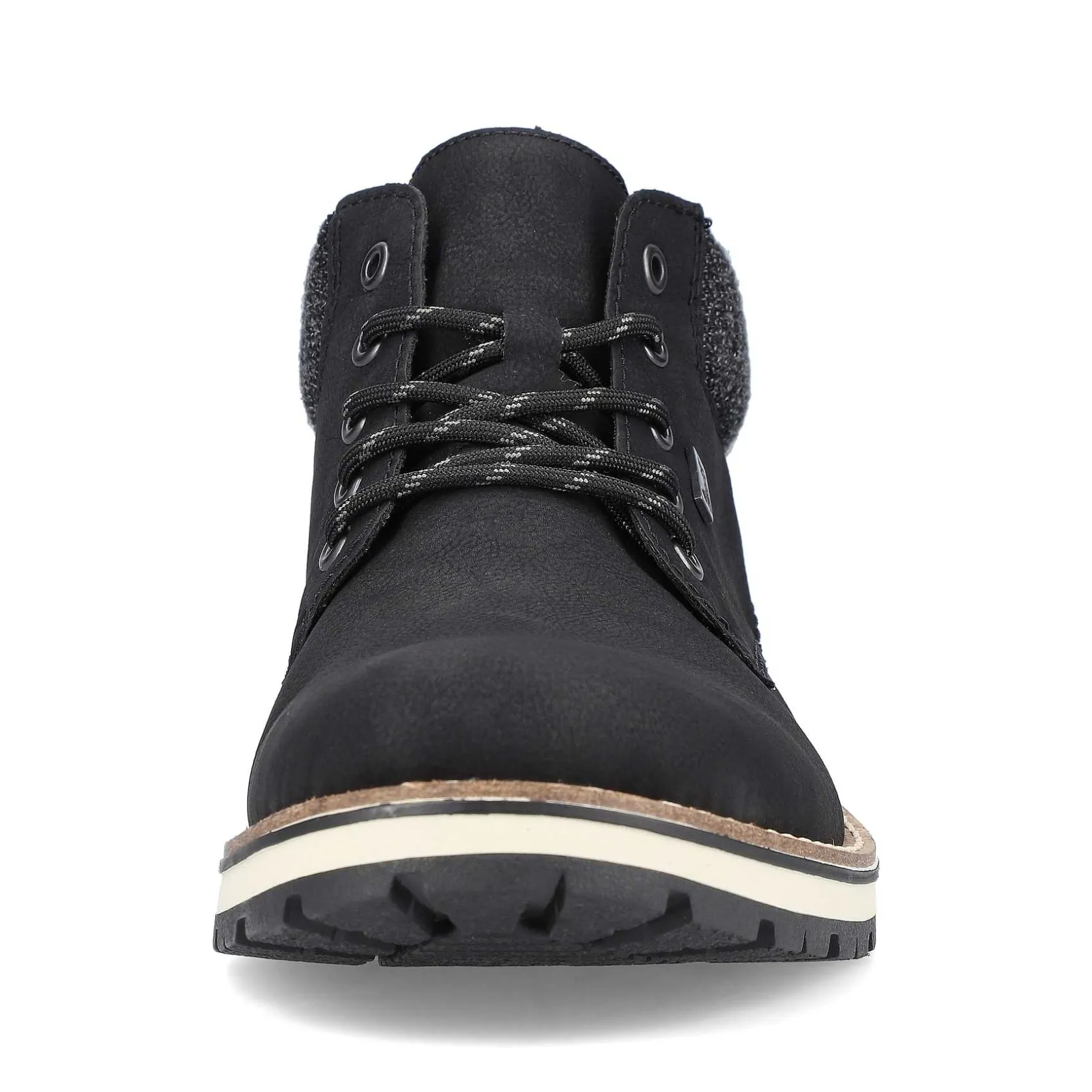 Rieker Boots-Men'S Corded Boots Urban Black