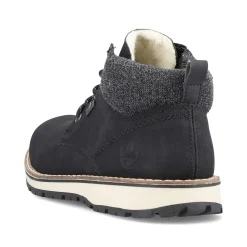 Rieker Boots-Men'S Corded Boots Urban Black
