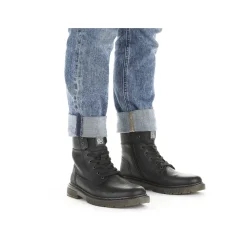 Rieker Boots-Men'S Corded Boots Graphite Black
